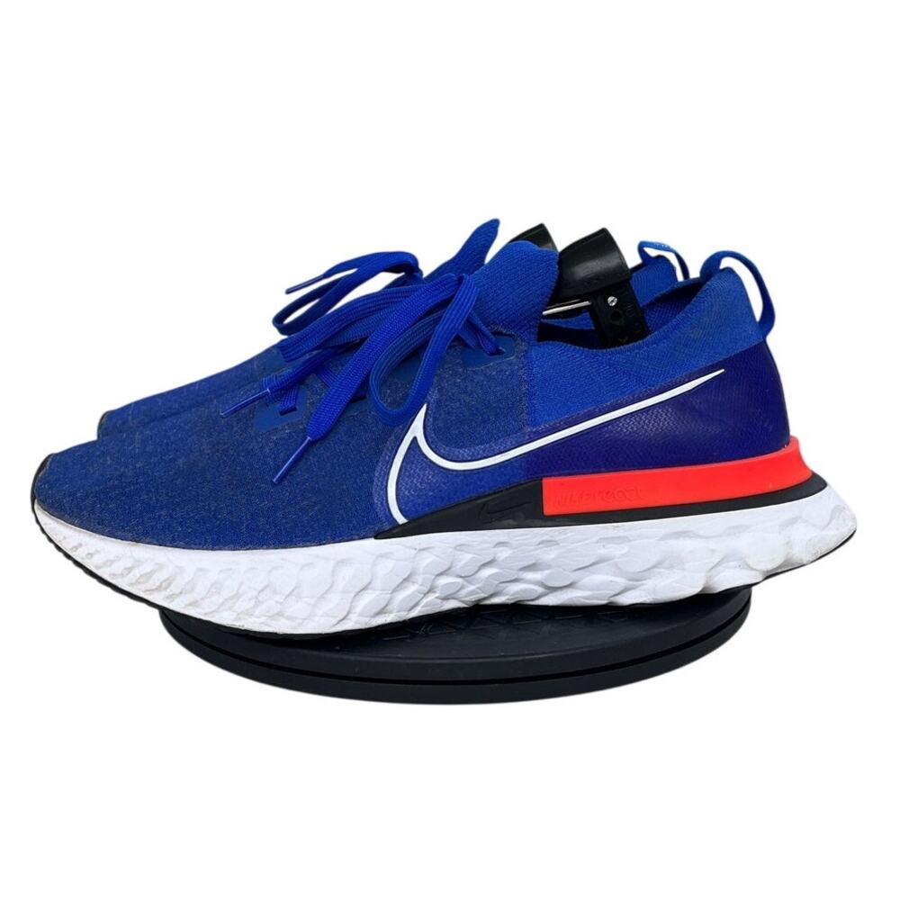 Mens Nike React Infinity Run CD4371-400 Knit Athletic Sneaker Shoes SZ 11 Blue